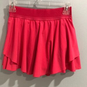 Lululemon Court Rival High Rise Skirt Lip Gloss Color Women’s Size 4